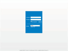 Tablet Screenshot of mail.tetrain.com